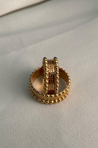 دبلة فرزاتشي ذهب عيار 21