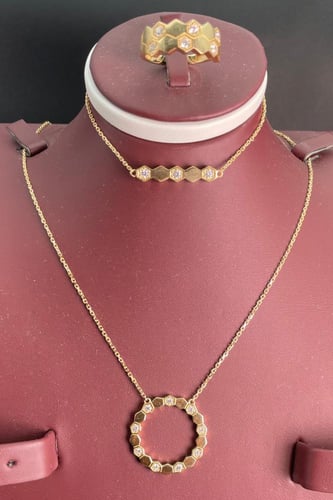 طقم كامل سوبر ماستر - عيار 18 ( ايطالي )