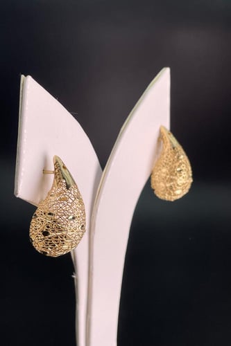 حلق الدمعه ذهب عيار 21 | سوبر ماستر