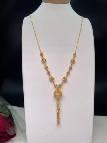 سبحة بتصميم بحريني ذهب عيار 21