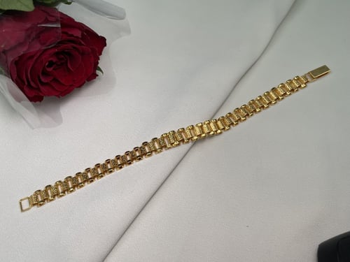 انسيالة / سوارة ذهب عيار 21