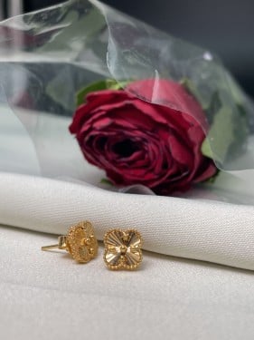 حلق فان كليف ذهب المميز _ ذهب ايطالي عيار 21