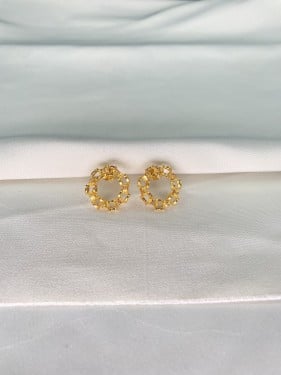 حلق رولكس ذهب دائري الفاخر _ ذهب ايطالي عيار 21