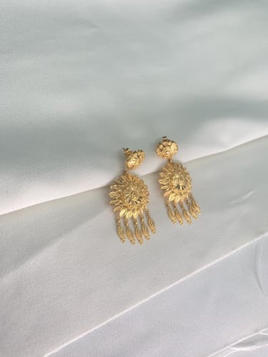 حلق كرسي جابر الفاخر _ ذهب ايطالي عيار 21