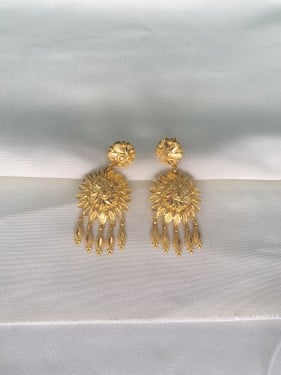 حلق كرسي جابر الفاخر _ ذهب ايطالي عيار 21