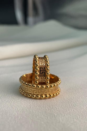 دبلة فرزاتشي ذهب عيار 21