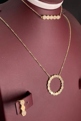 طقم كامل سوبر ماستر - عيار 18 ( ايطالي )