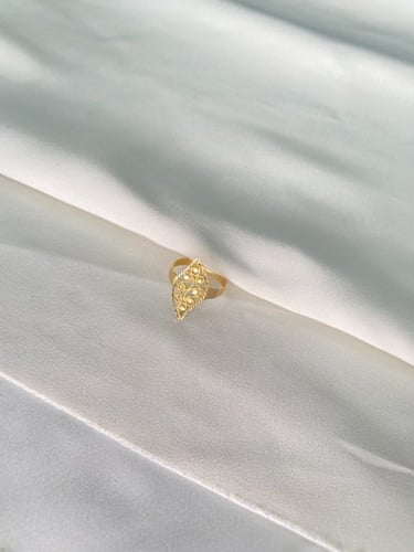 خاتم ذهب عيار 21