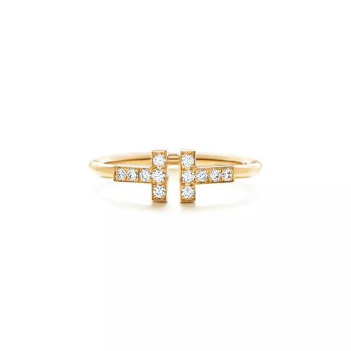 Tiffany Tea modern gold ring