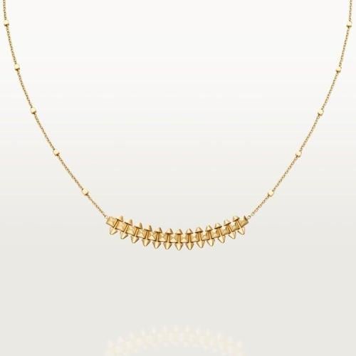 سلسال Clash de Cartier – تصميم جريء من الذهب