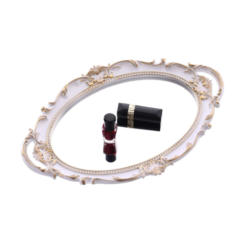 Tray,Decorative Mirror for Perfume Organizer