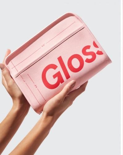 glossier bag