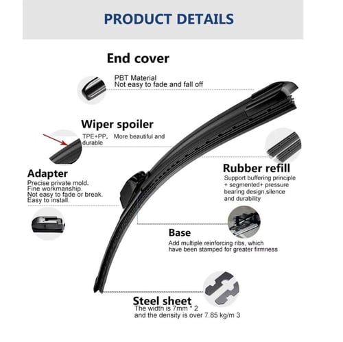 طقم مساحات امامي باترول 88 - 97