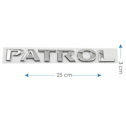 استيكر باترول بارز - PATROL نيكل