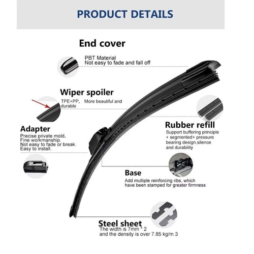 طقم مساحات امامي باترول 98 - 2023