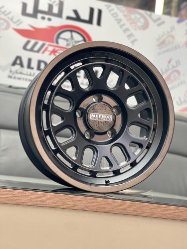 جنوط ميثود جيب رانجلر مقاس 17 -- 5 مسمار
