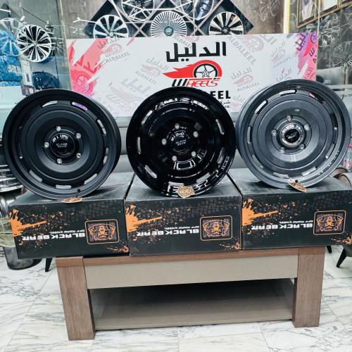 جنوط بلاك بير الاصليه 5مسمار جيتور مقاس 17