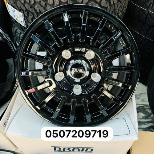 جنوط برايد Braid Wheels الاصليه مقاس 17 ابعاد 5X15...