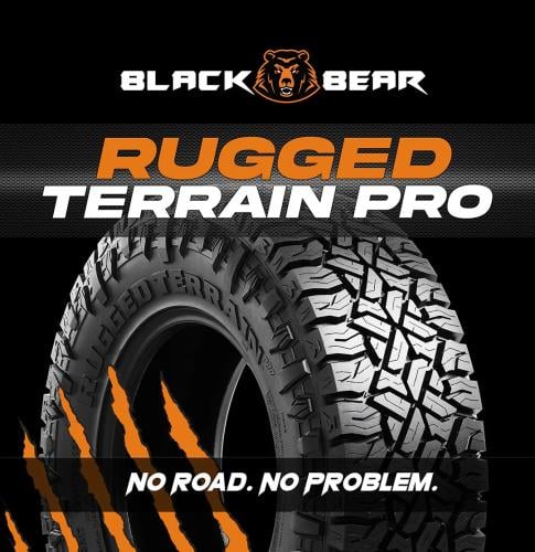 كفرات بلاك بير برو Rugged Terrain RT مقاس LT285/70...