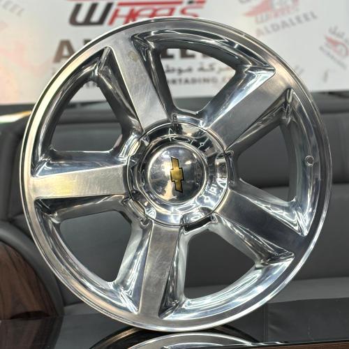 جنوط تاهو LTZ شفروليه مقاس 20 موديل 2013 بوليش