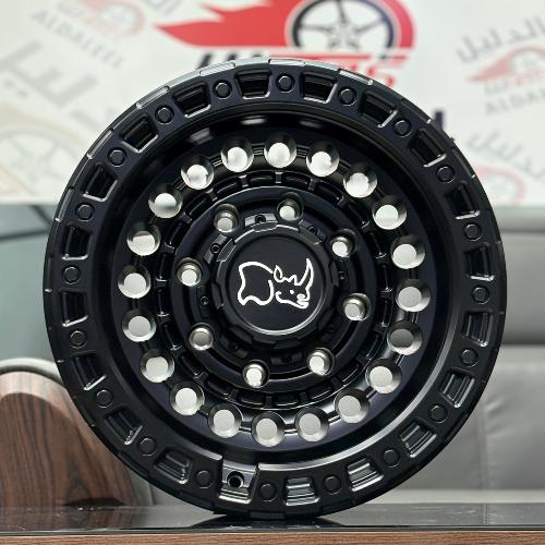 جنوط بلاك رينو BLACK RHINO مقاس 17 اصلي 8 مسمار 18...