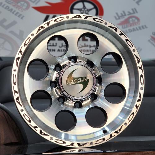 جنوط GT جي تي 8 مسمار مقاس 17X9.0 على جمس HD