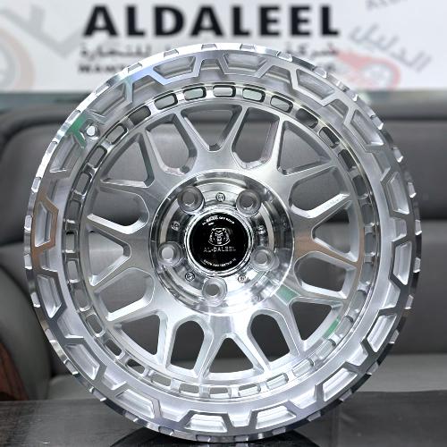 جنوط الدليل من بلاك رينو مقاس 17رانجلر شروكي 5 مسم...