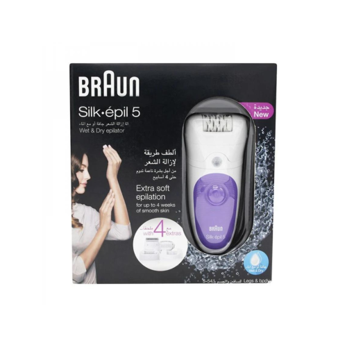 براون مكينه حلاقه للساقين والجسم نسائي سيلك ايبل 5