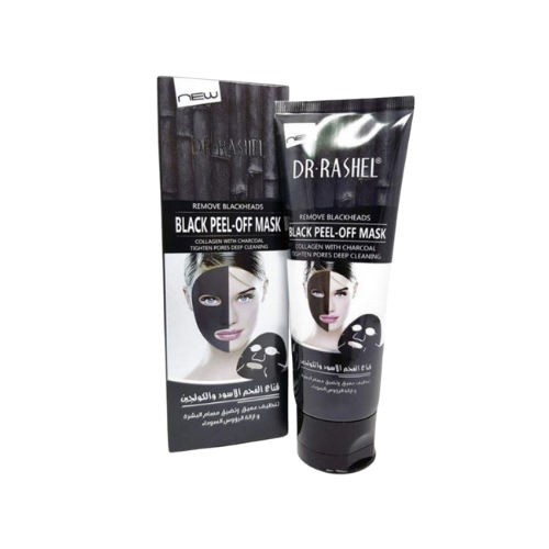 قناع الفحم الأسود والكولاجين لتنظيف البشرة من د.را...