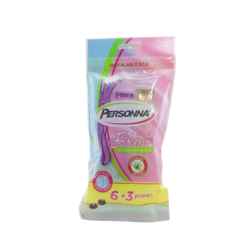 بيرسونا ماكينة نسائية شفرتين 6+3 حبة