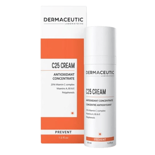 ديرماسيوتيك سي 25 كريم فيتامين سي مركز بتركيز 25 %...