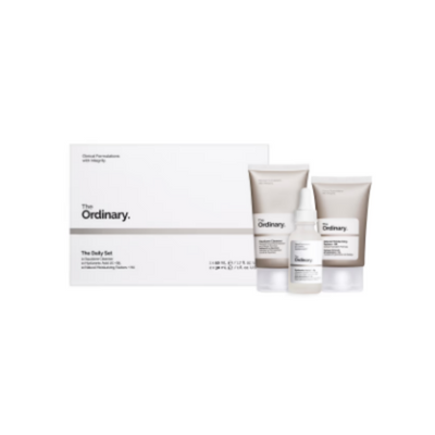 ذا اوردنري مجموعة العناية اليومية بالبشرة 3 قطع