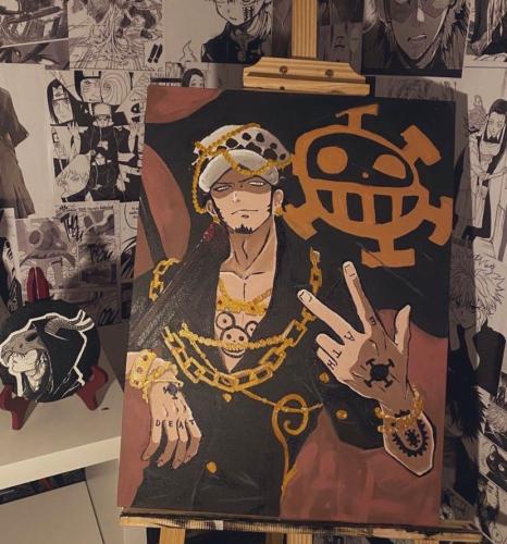 لوحه ترافالو من ون بيس