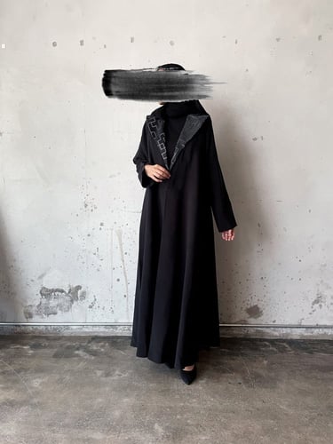 عباية كريب مغسول