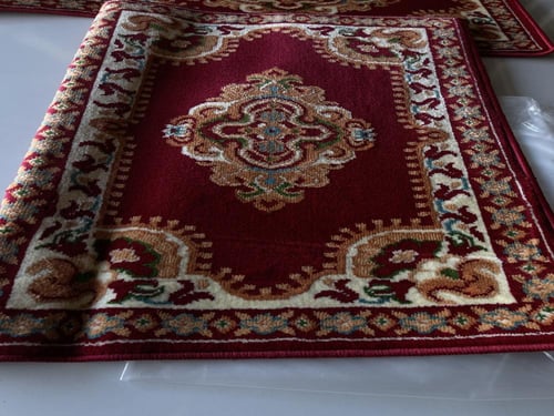 طقم وطايات ارضية (الزل) اصلي بولندي احمر