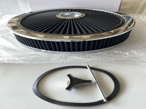 فلتر هواء رياضي للكربريتر ( اسود ) تصنيع حديث الصي...