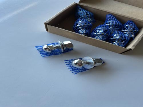 طقم مسامير صدام امامي+خلفي كروم تصنيع حديث