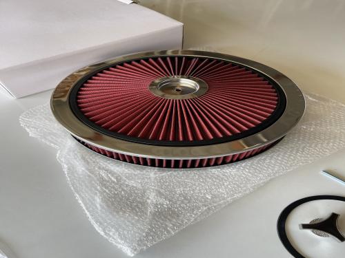 فلتر هواء رياضي للكربريتر ( احمر ) تصنيع حديث الصي...