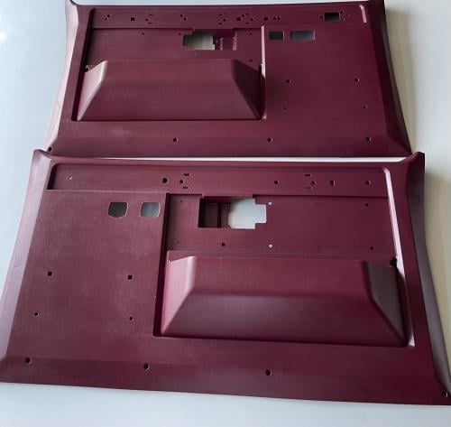 طقم ديكور ابواب تصنيع حديث الصين عنابي