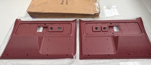 Dawakir doors and windows for Suburban blazer 77-80 modern manufactured matching the original weight, veins, and quality, maroon c...