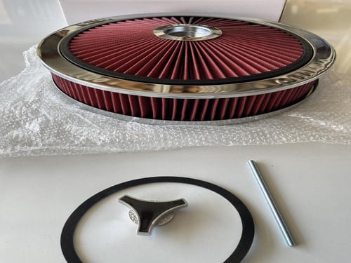 فلتر هواء رياضي للكربريتر ( احمر ) تصنيع حديث الصي...