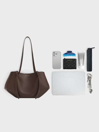 توت باق Calla لون Espresso Brown