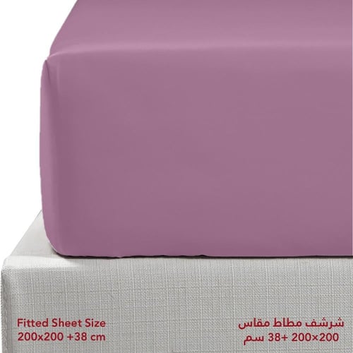 طقم شرشف روز ساده نفرين 200x200 سم - اوبيرا موف