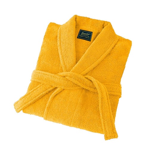 روب حمام ساندي شول قطن 100% - برتقالي فاتح