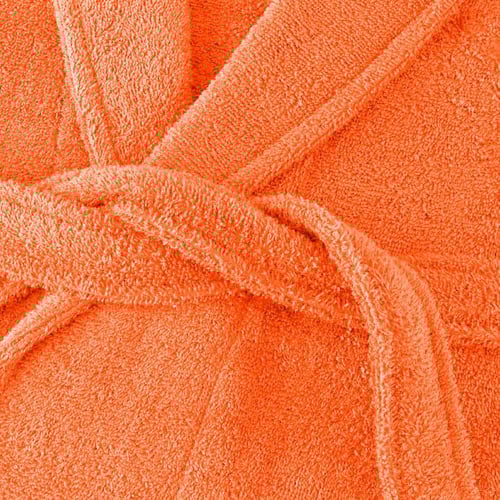 روب حمام ساندي شول قطن 100% - برتقالي