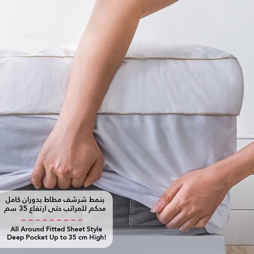 لباد سرير ساندي 10 سم 100×200 سم مفرد