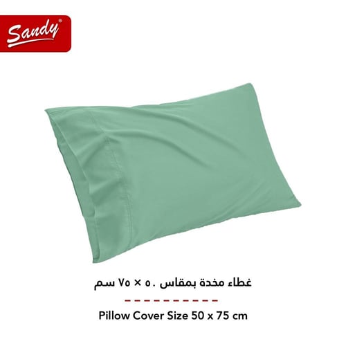 طقم شرشف ساندي ساده مفرد - أخضر