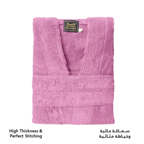 روب حمام ساندي هودي قطن 100% - زهري