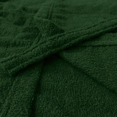 روب حمام ساندي أطفال هودي قطن 100% - أخضر