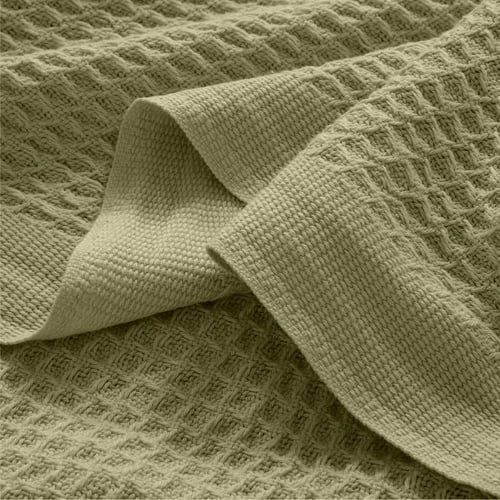 بطانية ساندي الفاخرة للأطفال قطن 100% - زيتي